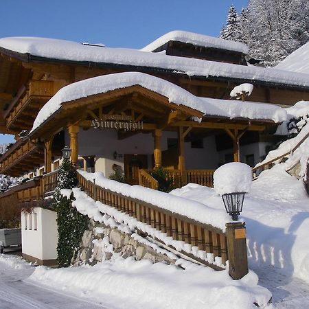 Berggasthof Hintergfoell Unken Bagian luar foto