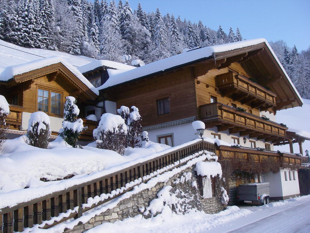 Berggasthof Hintergfoell Unken Bagian luar foto