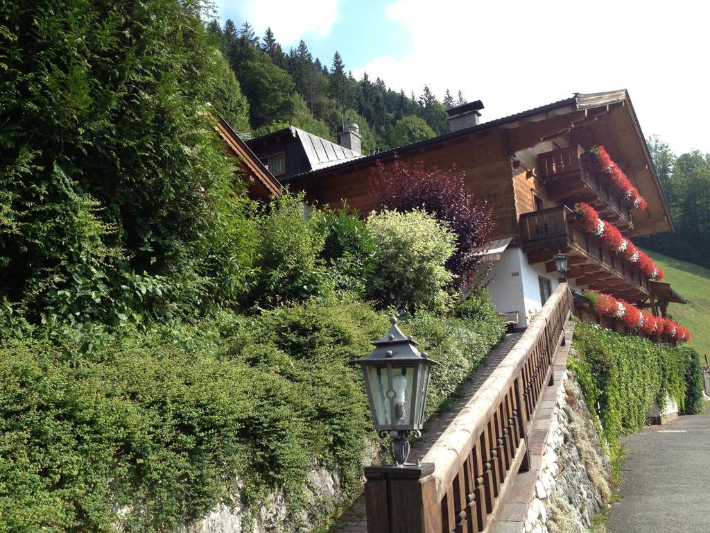 Berggasthof Hintergfoell Unken Bagian luar foto