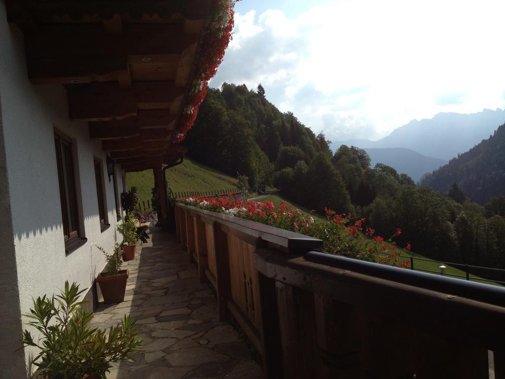 Berggasthof Hintergfoell Unken Bagian luar foto